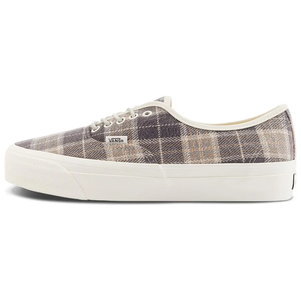 Vans Authentic Comfortable Abrasion Resistant Low top Skateboard Shoes Unisex Gray