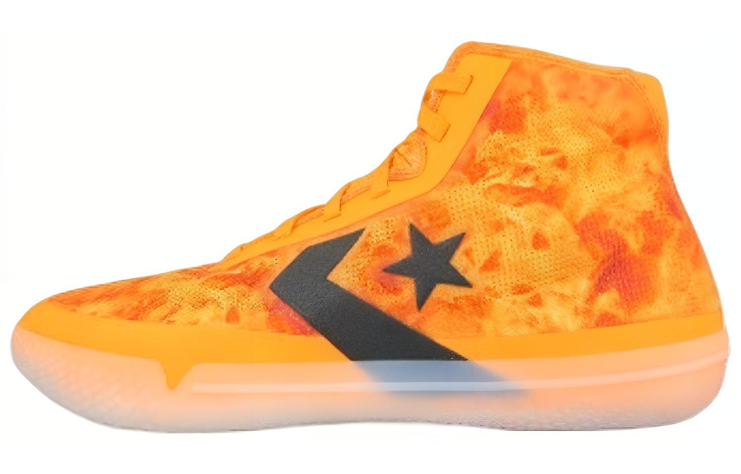 Кроссовки Converse All Star Pro BB (оранжево-черные)