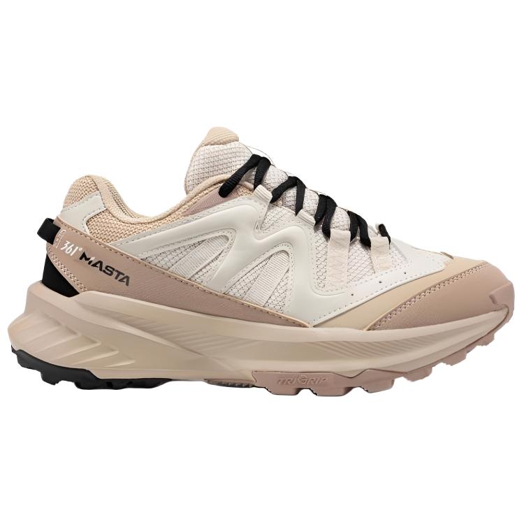 361° Cushioning Slip Resistant Breathable Low top Hiking Shoes Women’s Oat Milk Classic Umber Gray