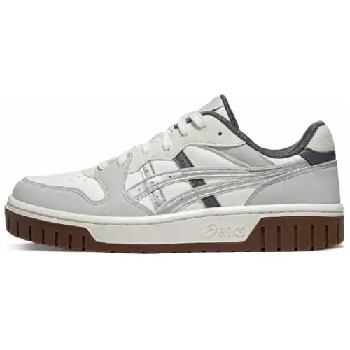 ASICS Court Mz 2.0 Abrasion Resistant Low top Skateboard Shoes Unisex Gray White