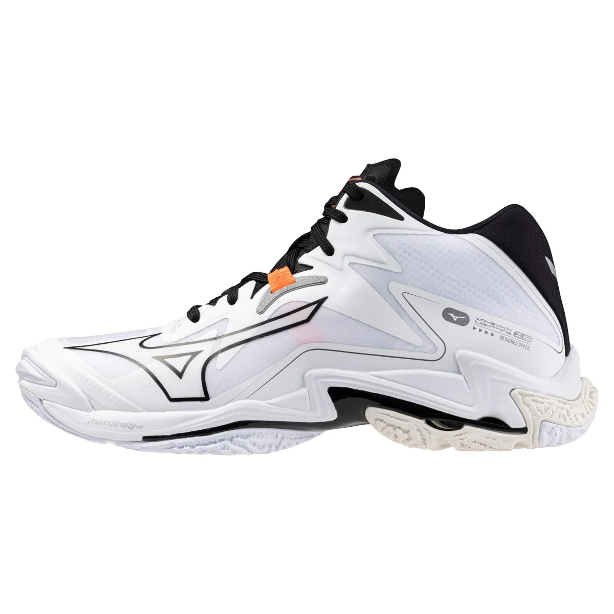 Mizuno Wave Lightning Z8 Mid 'White Black'