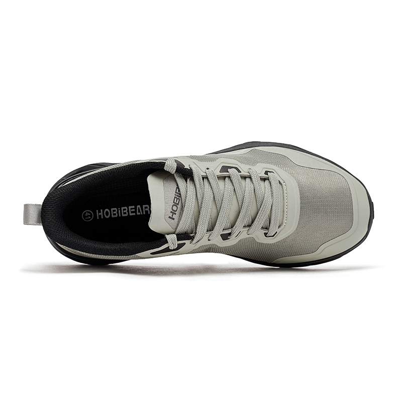 HOBIBEAR Textile, Synthetic Leather Wear resistant And Lightweight Low top Outdoor Shoes Men’s