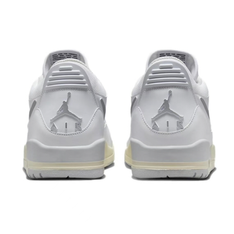 Jordan Legacy 312 Synthetic Leather, Leather Slip Resistant Low top Vintage Basketball Shoes Men’s Ecru