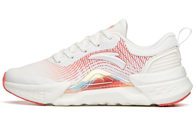 Anta Cushioning Breathable Abrasion Resistant Low top Training Shoes Women’s Ivory White