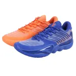 Anta Zap 2 Comfortable And Trendy Low top Basketball Shoes Men's Blue Orange Mismatched Overseas Version