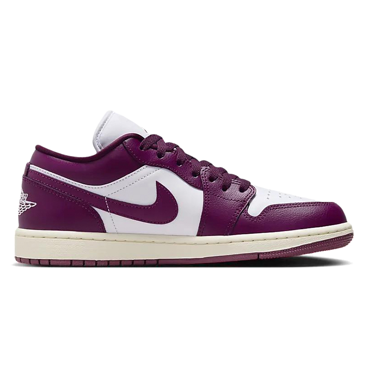 Jordan Air Jordan 1 Vintage Basketball Shoes Women’s Low Top Purple/Red