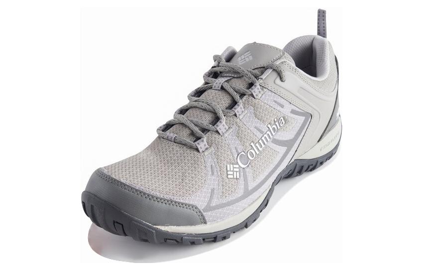 Columbia Cushioning Slip Resistant Abrasion Resistant Low top Hiking Shoes Men’s Gray