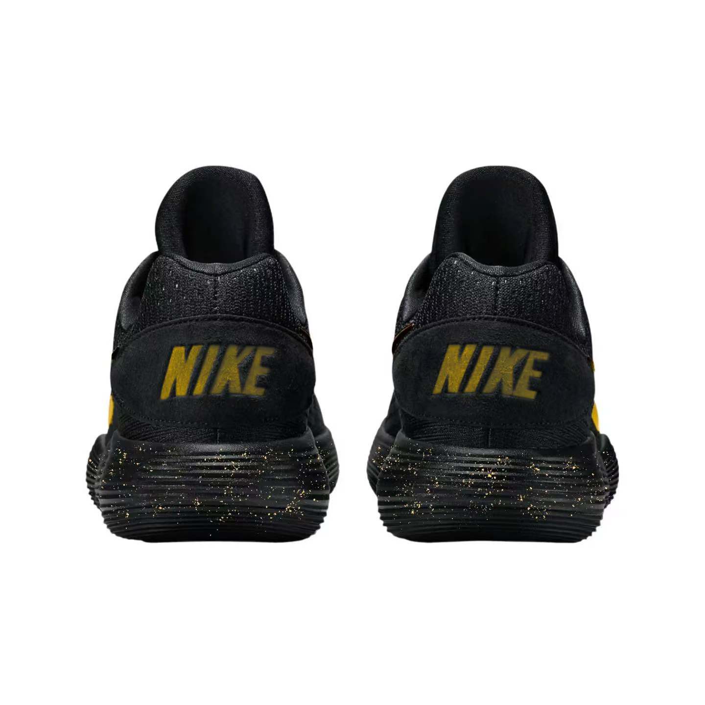 Nike Hyperdunk 2017 Venus River Abrasion Resistant Abrasion Resistant Low top Basketball Shoes Unisex Black