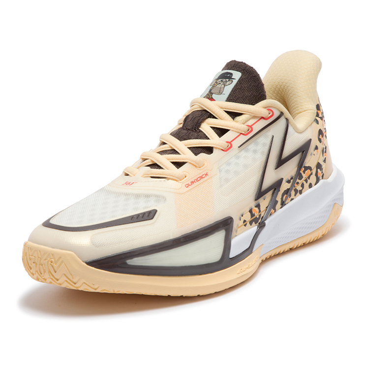 361° Big3 4.0 QUICK Basketball Shoes Women’s Low Top Light Vanilla/Java