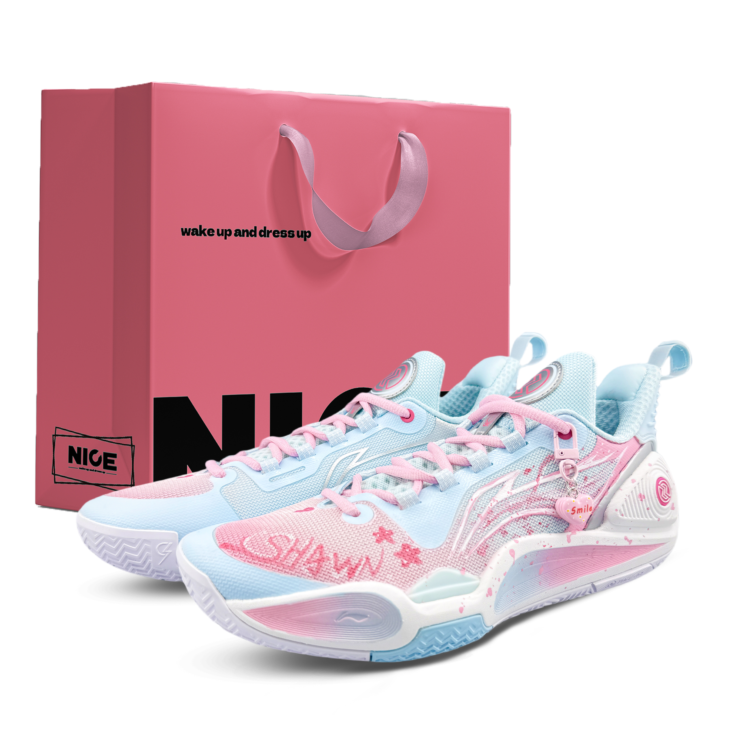 Li Ning Speed 9 Slip Resistant, Abrasion Resistant, Rebound Low top Basketball Shoes Men’s Light Blue