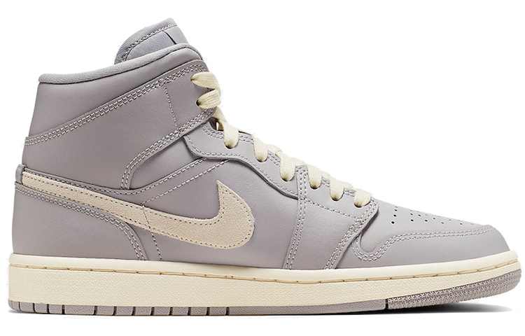 Jordan 1 Mid Atmosphere Grey Pale Ivory Women’s