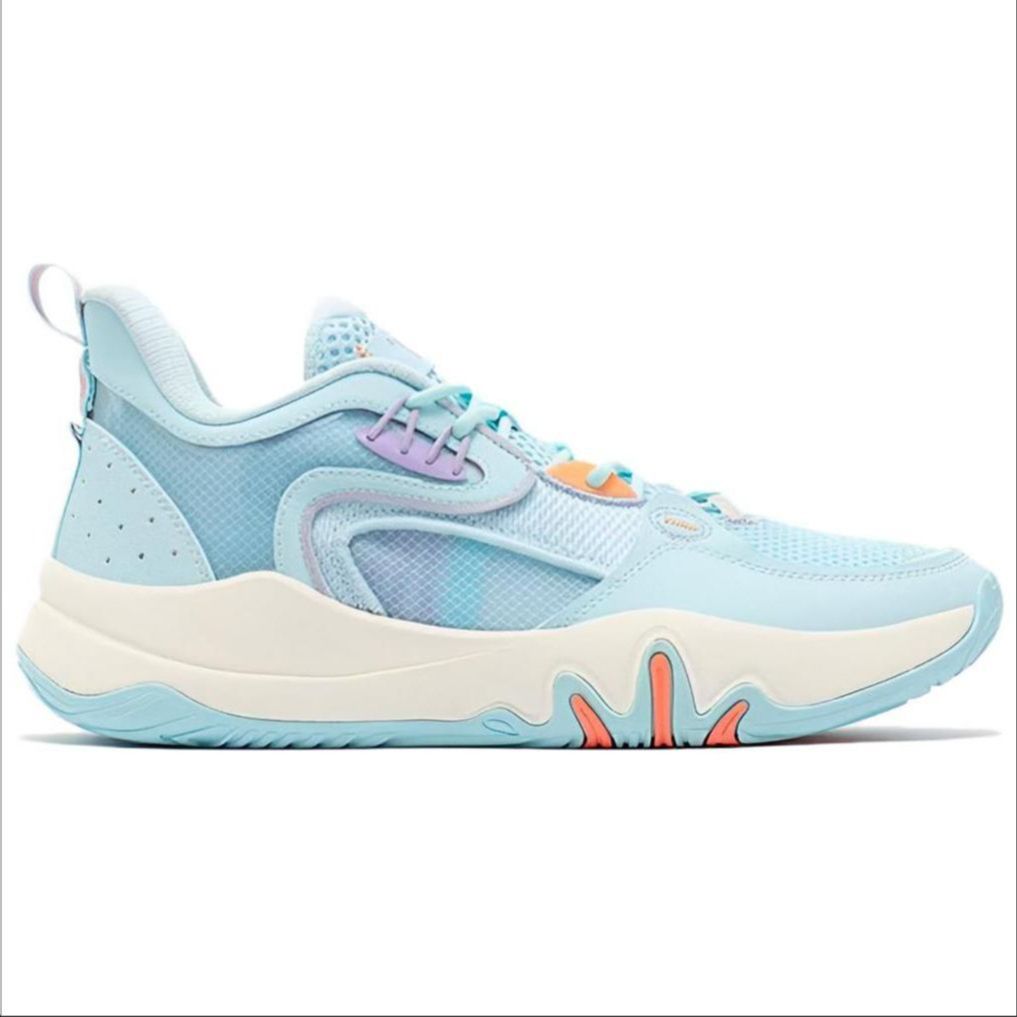 361° LAVA 2.0 Comfortable Cushioning Slip Resistant Breathable Low top Basketball Shoes Men’s Blue White