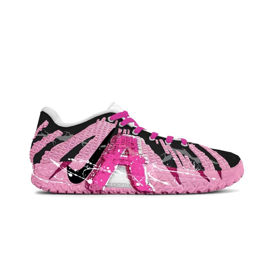 Nike Ja Morant 3 Hot Low top Basketball Shoes Unisex Blue Pink