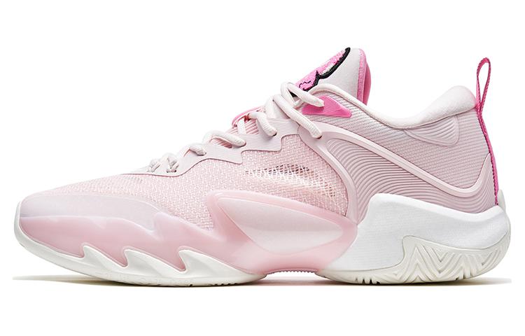XTEP Against The Sky Generation Basketball Shoes Men’s Low Top Begonia Pink