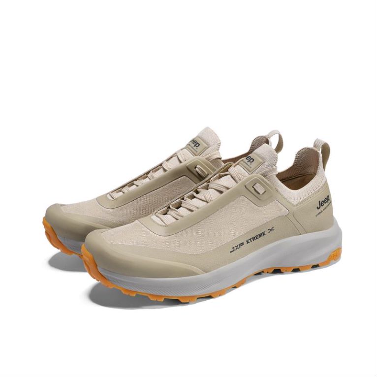 Jeep Comfortable Abrasion Resistant Abrasion Resistant Low top Hiking Shoes Men’s Sand