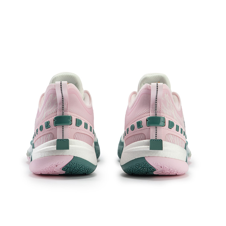 361° BIG3 5.0 Quick PRO Basketball Shoes Men’s Low Top Feather White/Pure White Pink