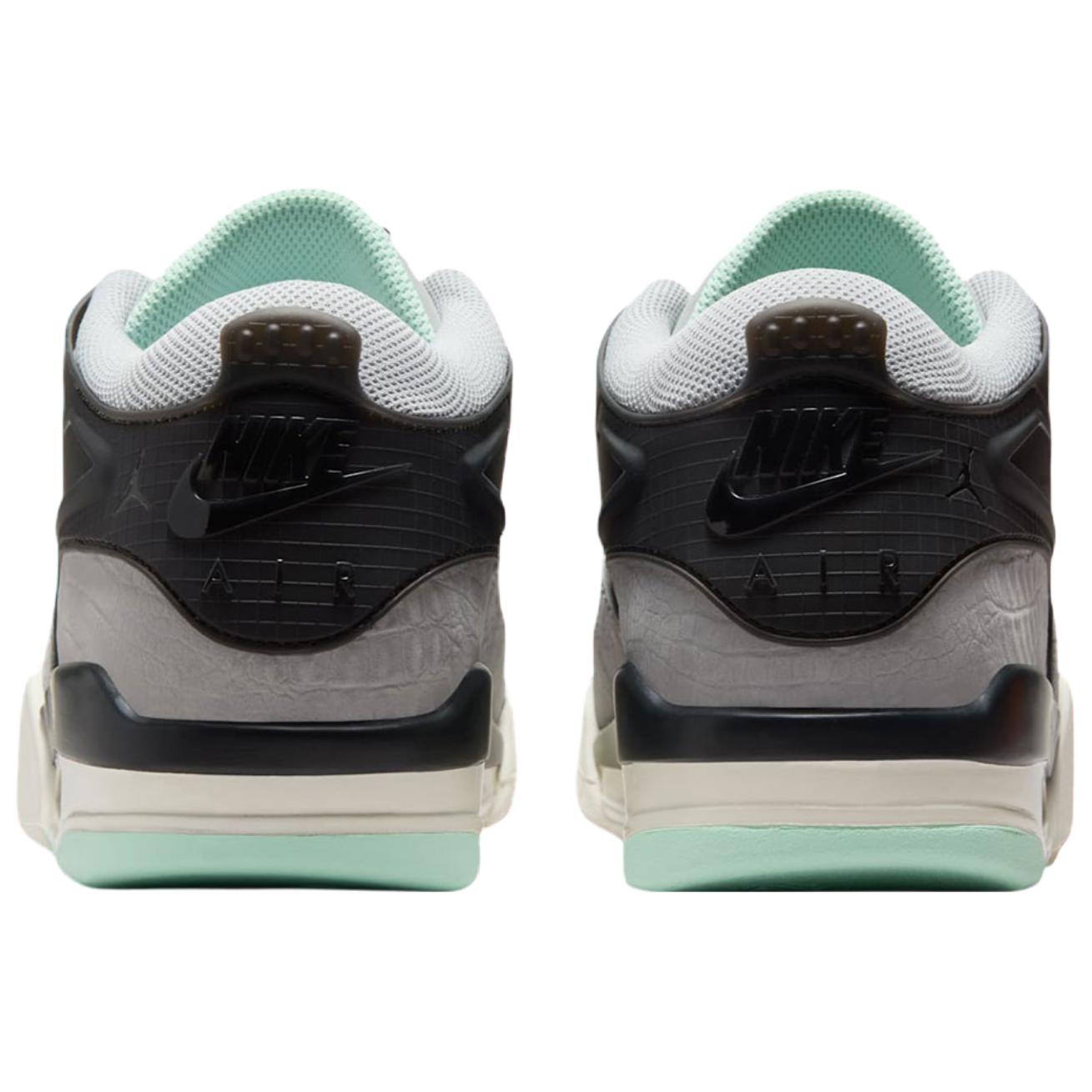 Jordan Air Jordan 4 Low top Vintage Basketball Shoes Men’s Gray Black