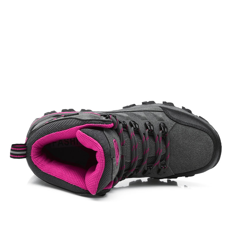 TANSENLANG Mid top Athletic Shoes/Mountaineering & Hiking Shoes Unisex Gray Pink