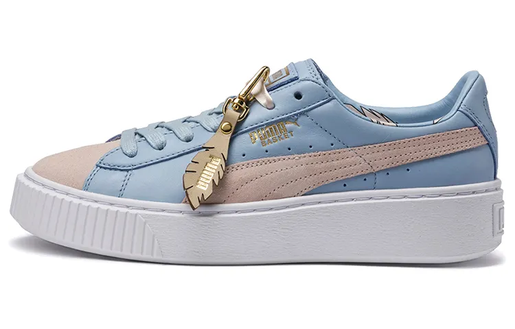 PUMA Basket Platform Coach 'White Blue Brown' Women's