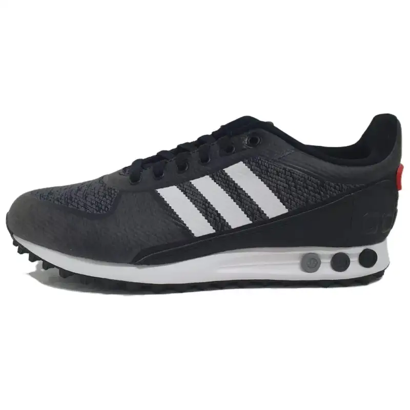 Adidas Originals LA Trainer Slip Resistant Abrasion Resistant Low top Training Shoes Men's Black