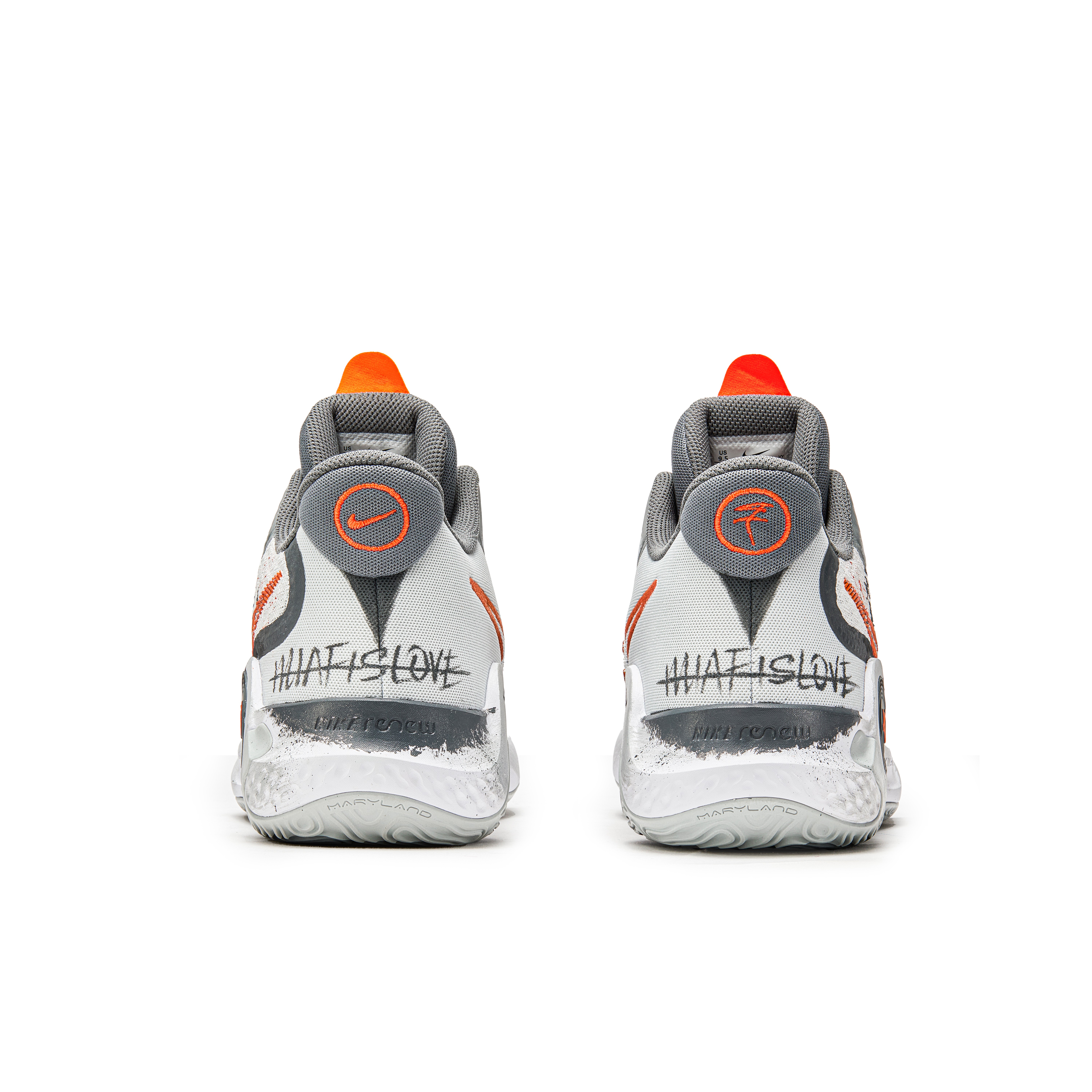 Nike KD Trey 5 IX Cushioning Slip Resistant Cushioning Slip Resistant Mid top Basketball Shoes Unisex Gray