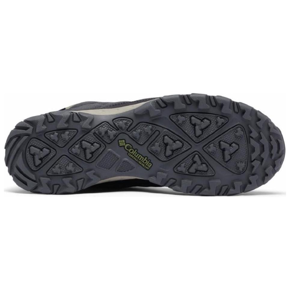Columbia Hiking Cushioning Slip Resistant Abrasion Resistant Breathable Grip High top Mountaineering Shoes Men’s Gray