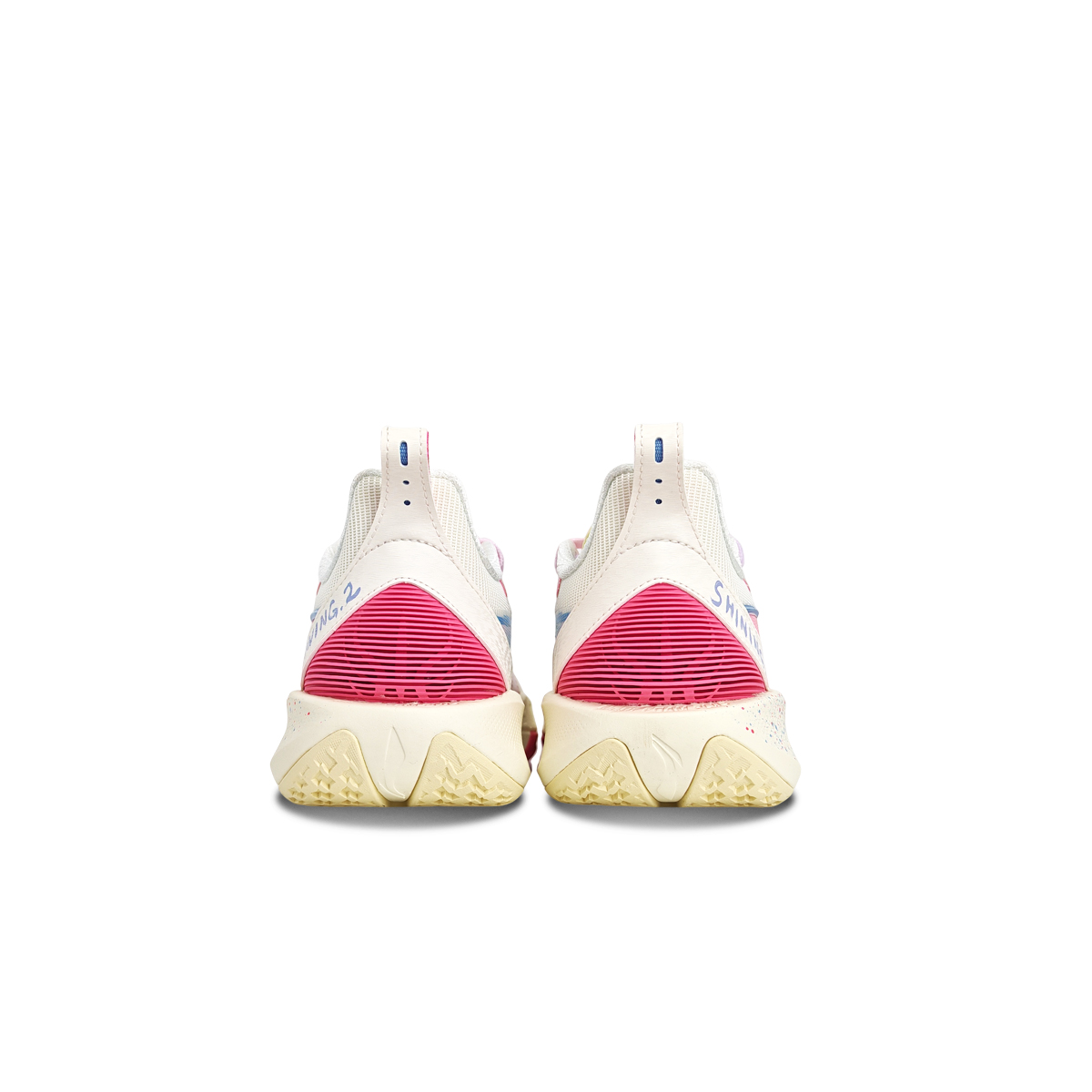 Li Ning Speed 2V2 Cushioning Slip Resistant Balance Cushioning Slip Resistant Balance Low top Basketball Shoes Men’s