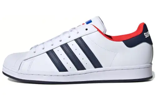 Adidas Superstar 'Navy Red'