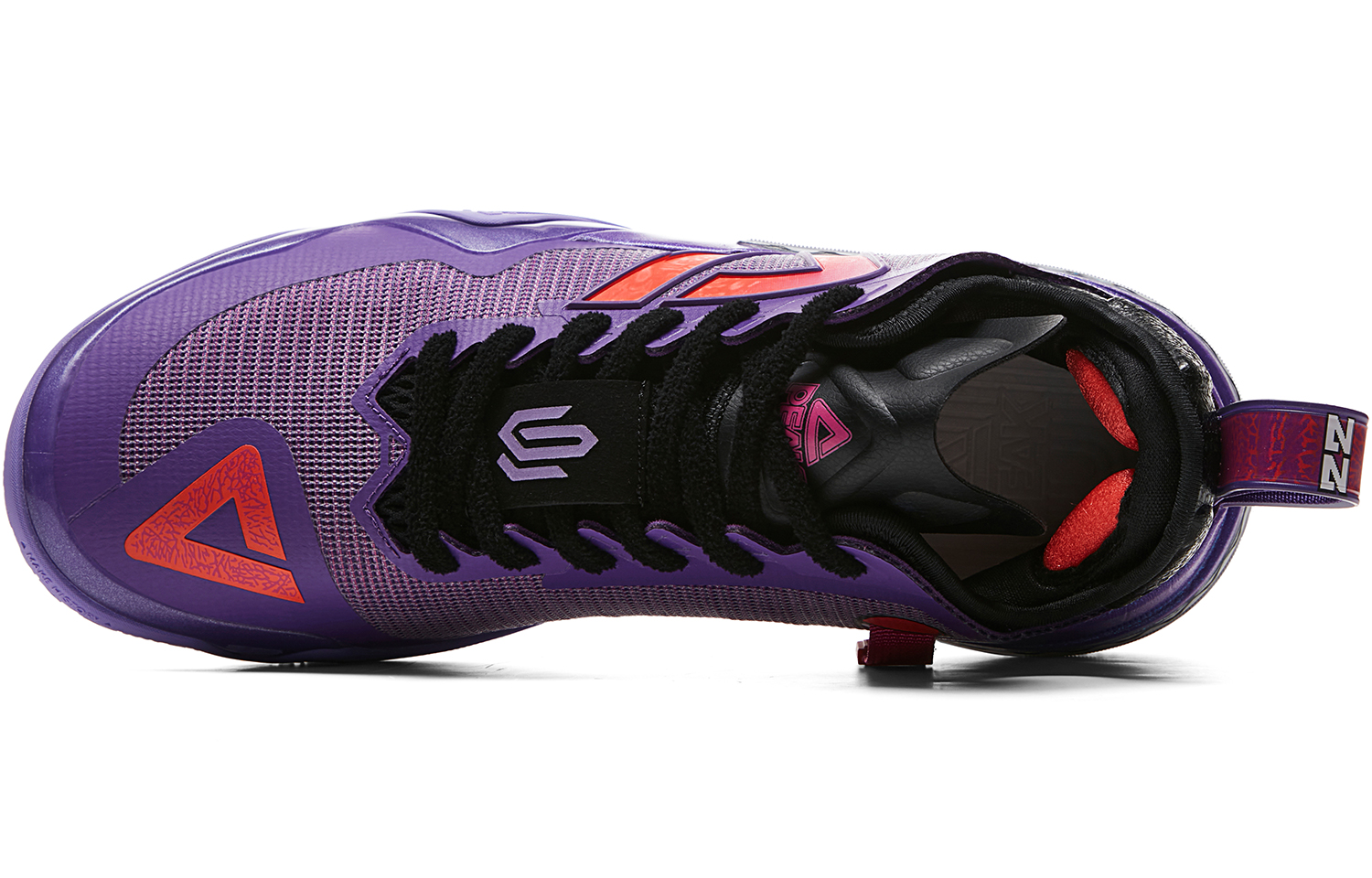 PEAK Andrew Wiggins AW1 Stwich Slip Resistant Low top Basketball Shoes Men’s Lakers Purple