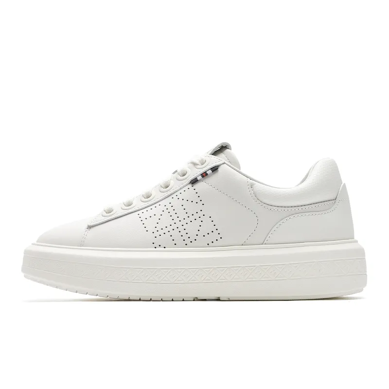 FILA BASELINE Abrasion Resistant Low top Skateboard Shoes Women's White