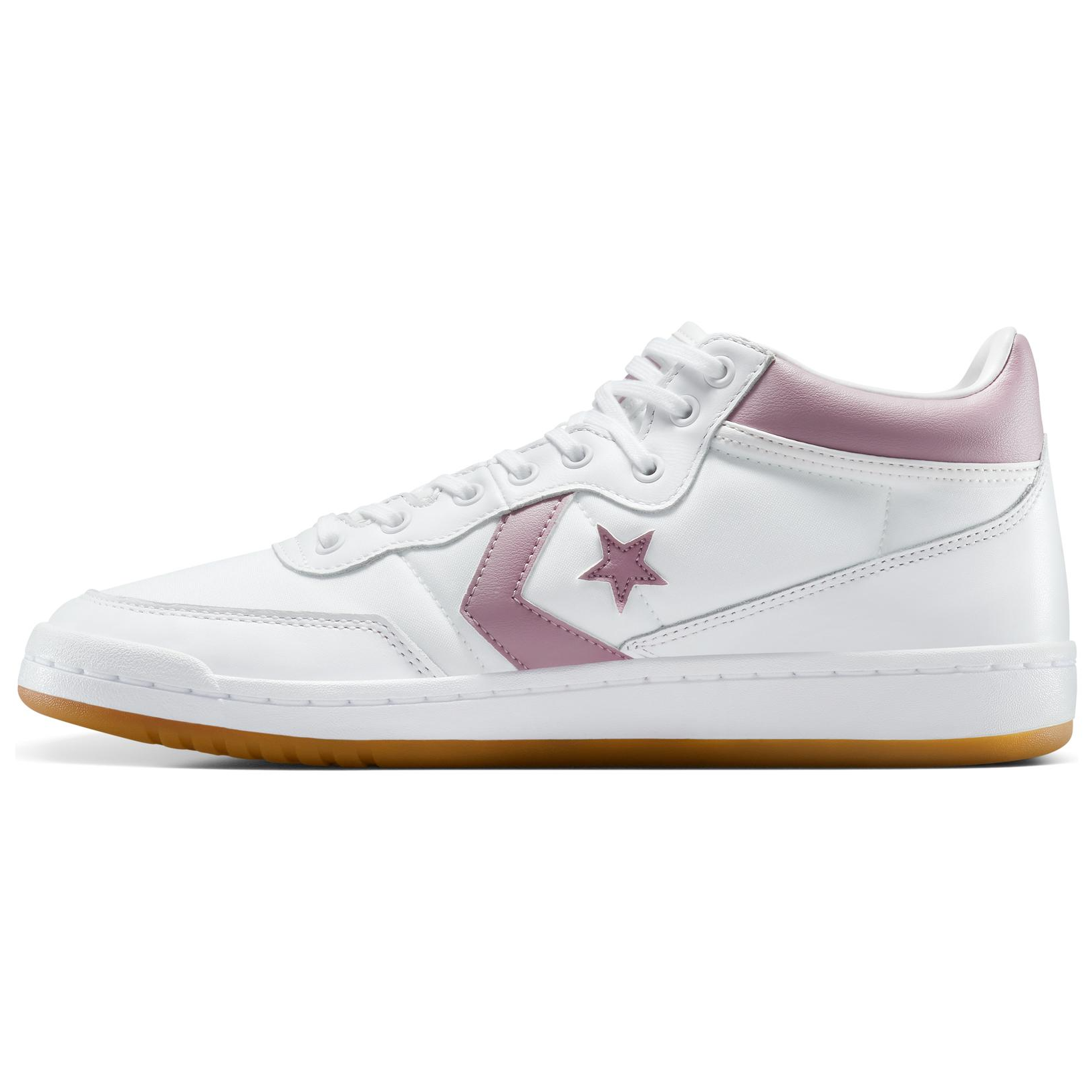 Fastbreak Converse Pro Leather Mid 'White Orchid Dust Gum'