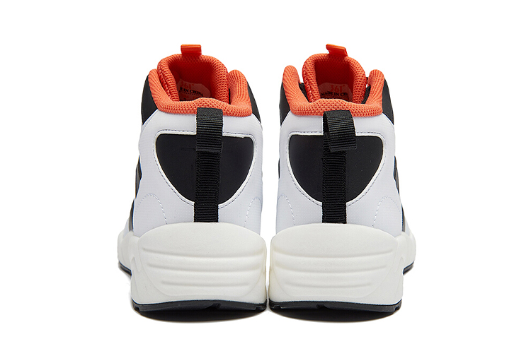 361° QU!KFOAM Basketball Shoes Women’s Mid Top White/Orange/Black