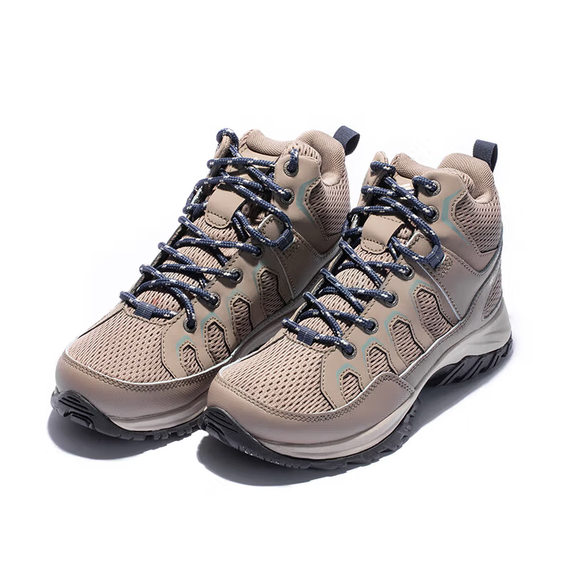Columbia Slip Resistant Abrasion Resistant Mid top Hiking Shoes Women’s Light Brown
