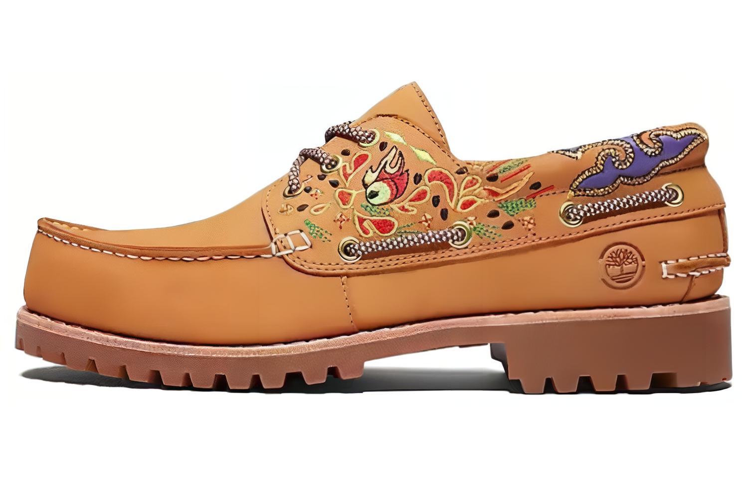 CLOT x Timberland Timberland x CLOT joint series classic three-hole women's casual shoes men's wheat color