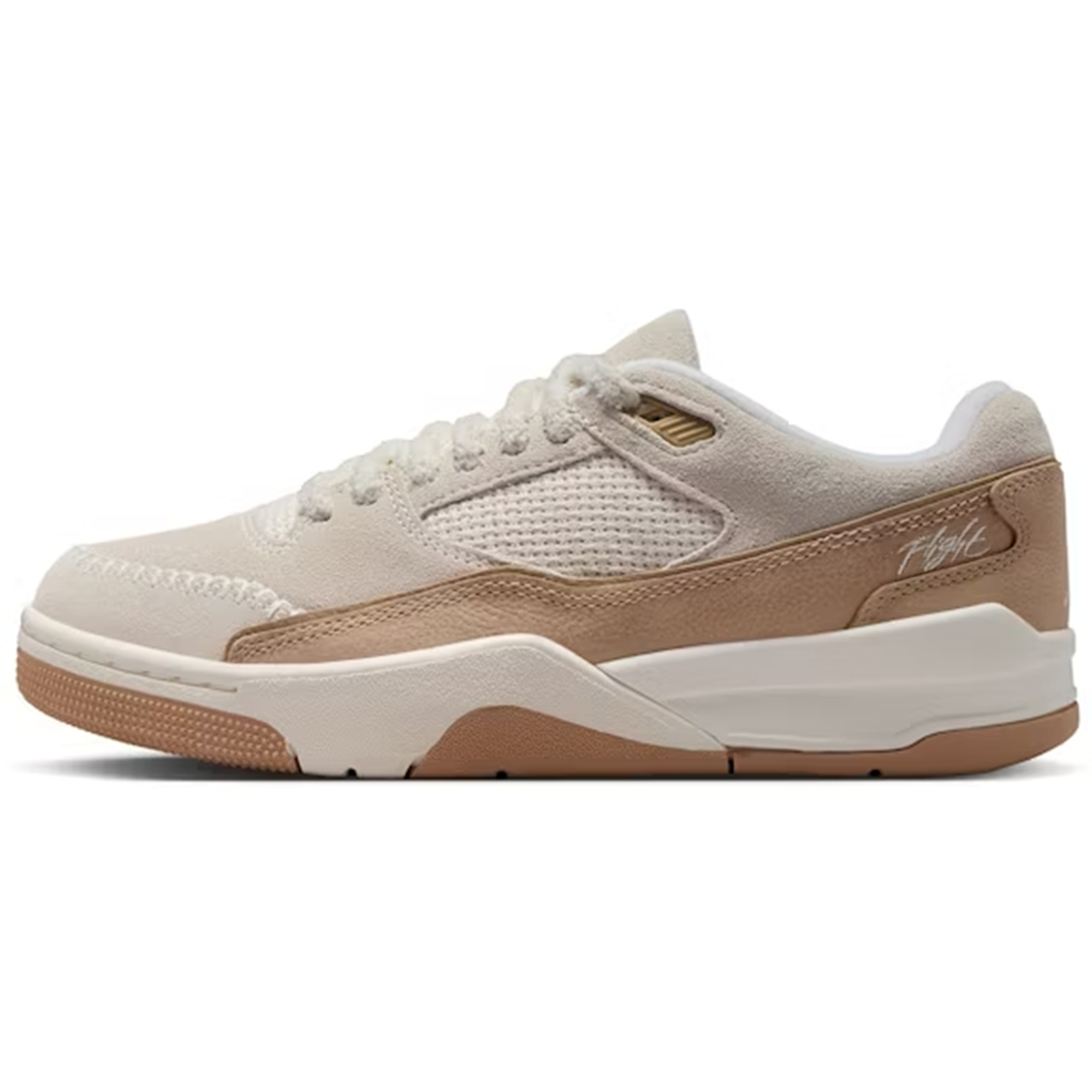 Jordan FLIGHT COURT Vintage Basketball Shoes Women’s Beige Brown