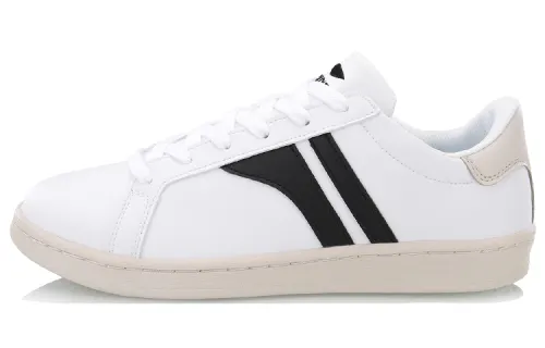 Li Ning Skateboard Shoes Women's Low Top White/Black