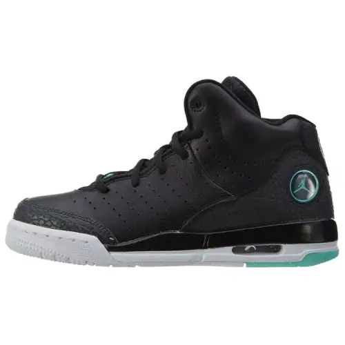 Jordan Flight Tradition Black/Hyper Turquoise White