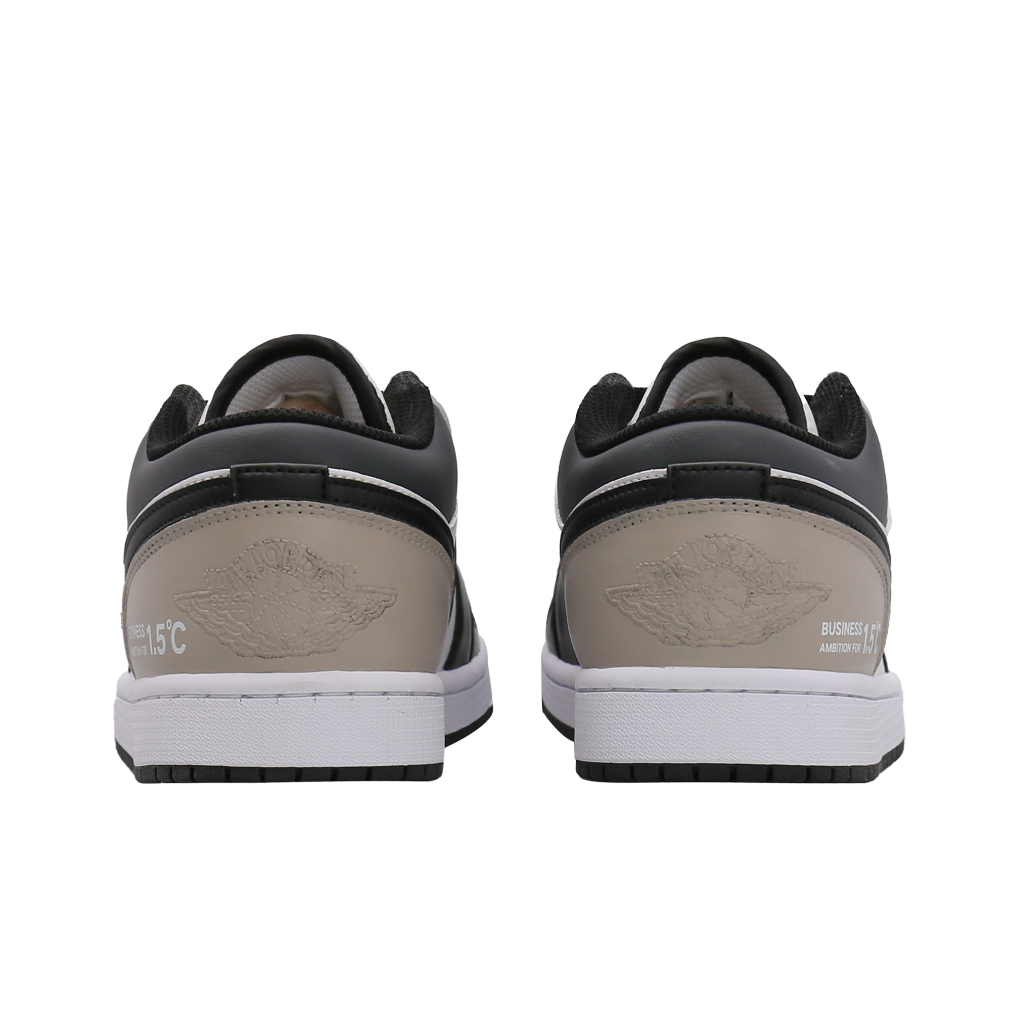 Jordan Air Jordan 1 Low top Vintage Basketball Shoes Unisex Black White