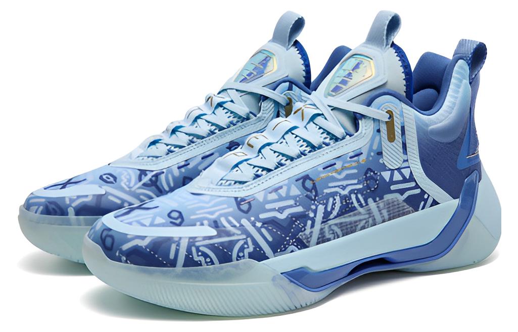 XTEP Levitation 6 Basketball Shoes Men’s Mid Top Blue