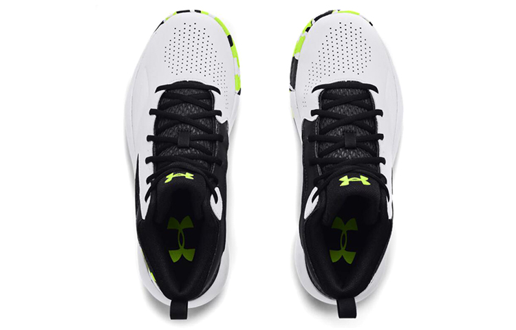 Under Armour Lockdown 5 Basketball Shoes ‘White Black’