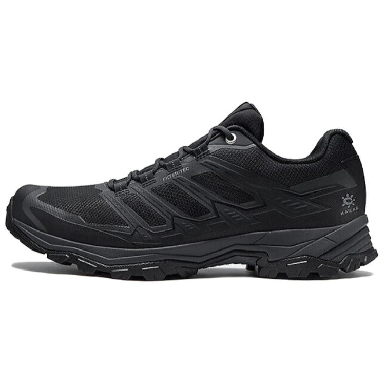 KAILAS Expedition 4 Abrasion Resistant Breathable Low top Hiking Shoes Men’s Jet Black