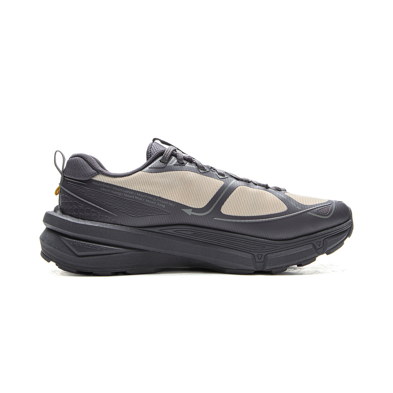 Li Ning Outdoor CF Tracing Cushioning Balance Rebound Low top Hiking Shoes Unisex Black Gray