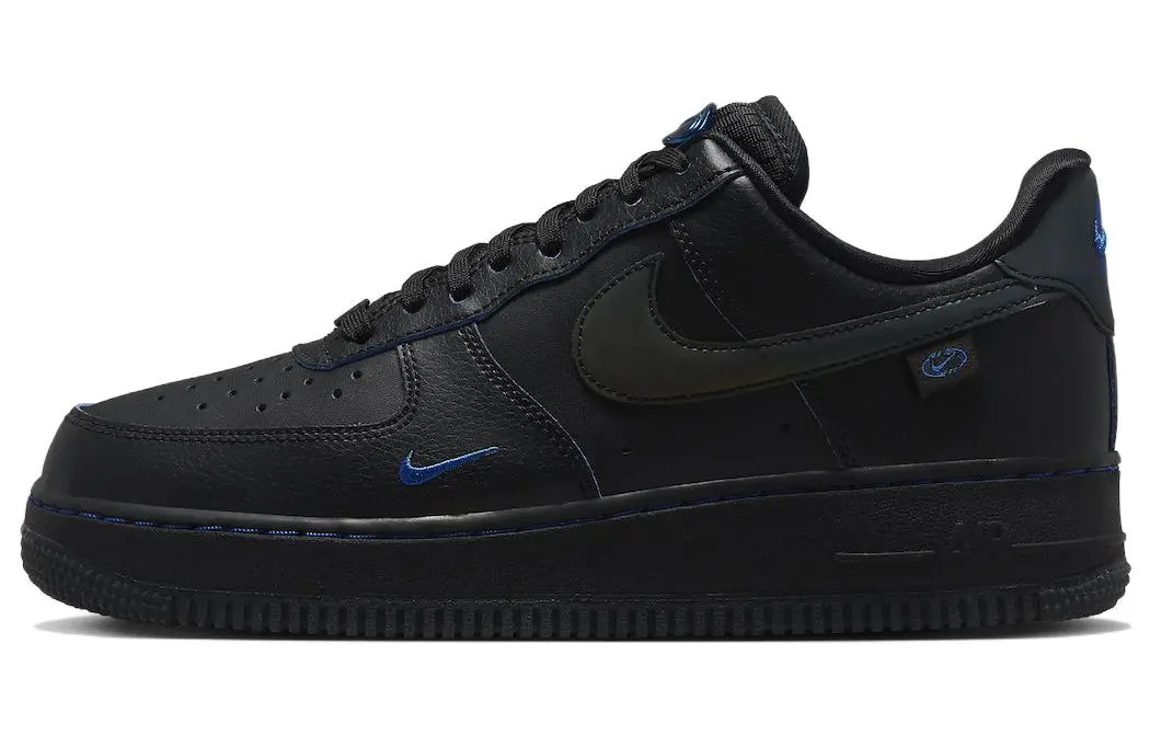 Nike Air Force 1 Low '07 Lx 'Worldwide Pack Black Game Royal' Women's