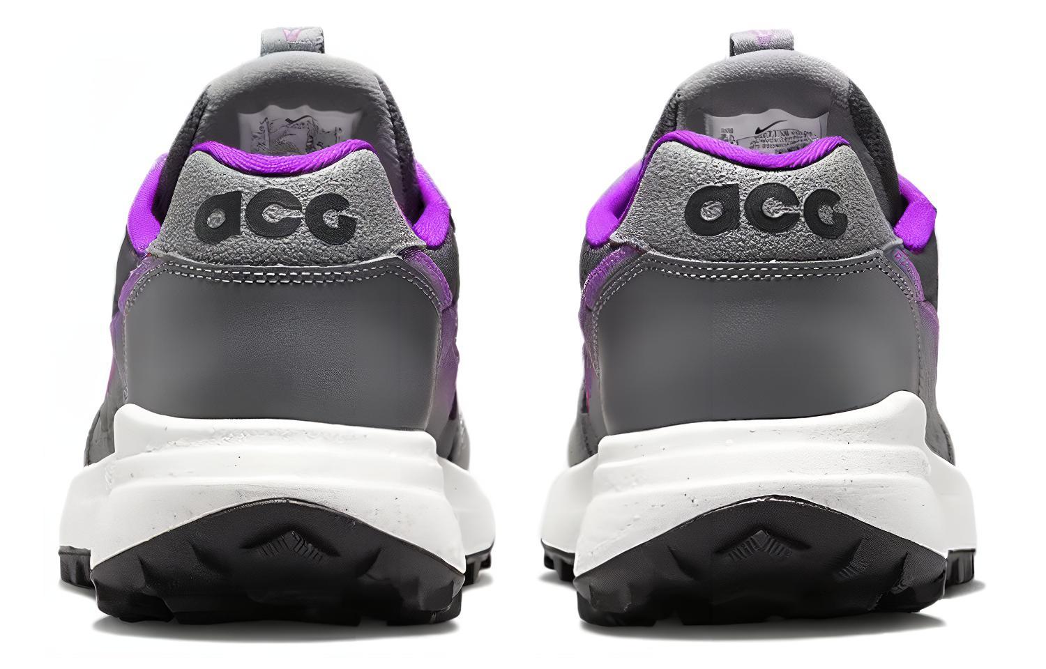 Nike Acg Lowcate Smoke Grey Dark Smoke Grey Vivid Purple