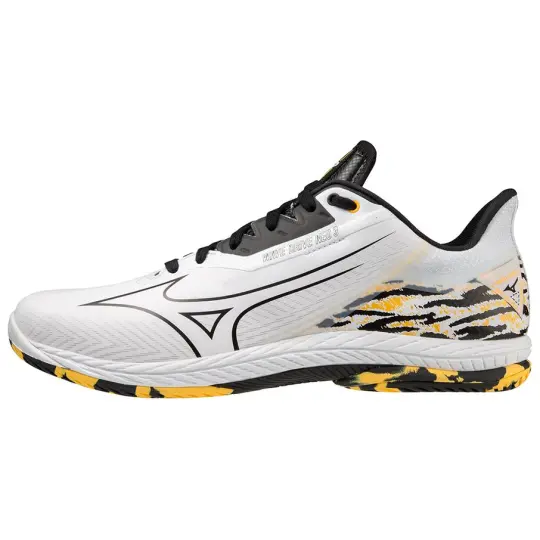 Mizuno Wave Drive Slip Resistant Abrasion Resistant Low top Training Shoes Unisex White