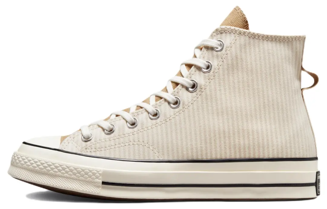 Converse Chuck Taylor All Star 70 Hi "Hickory Stripe Desert Sand" sneakers