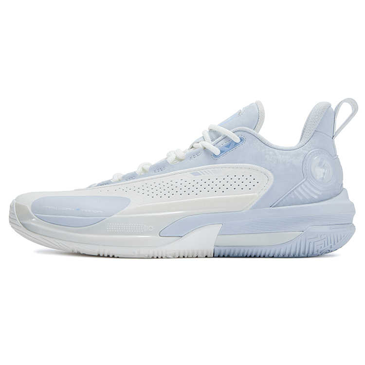 361° Abrasion Resistant Cushioning Low top Basketball Shoes Men’s White Blue