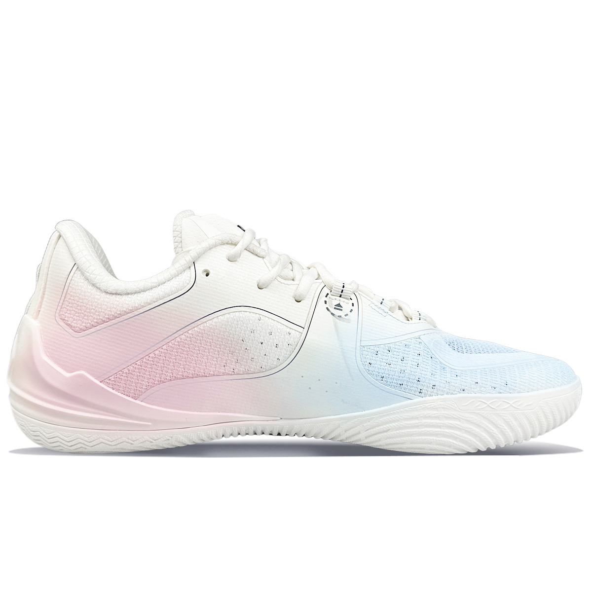 PEAK Wushuang Cushioning Slip Resistant Abrasion Resistant Coverage Low top Basketball Shoes Men’s White Blue
