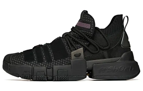 Anta Cushioning Slip Resistant Abrasion Resistant Low top Basketball Shoes Men's