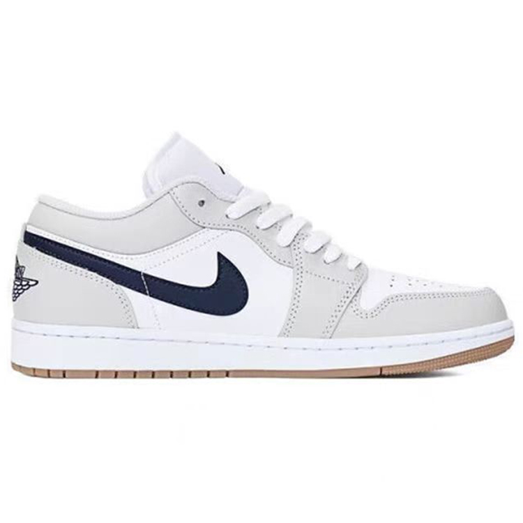 Jordan Air Jordan 1 Vintage Basketball Shoes Unisex Low Top White